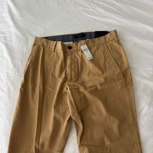 Banana Republic Tan Chinos Classic Cotton-Blend